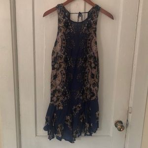 Free people purple/blue dress